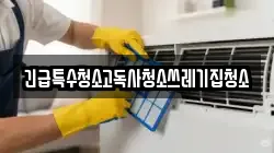 긴급특수청소고독사청소쓰레기집청소