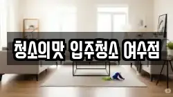 청소의맛 입주청소 여수점
