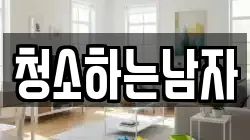 청소하는남자