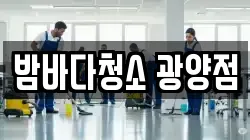 밤바다청소 광양점