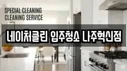 네이처클린 입주청소 나주혁신점