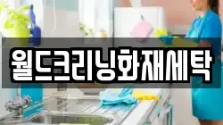 월드크리닝화재세탁