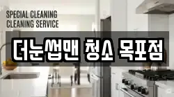 더눈썹맨 청소 목포점