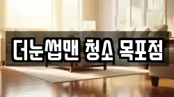 더눈썹맨 청소 목포점