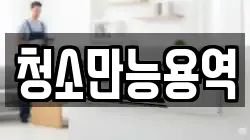 청소만능용역