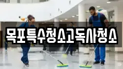 목포특수청소고독사청소