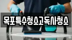 목포특수청소고독사청소