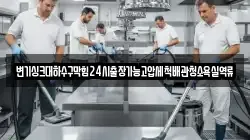 변기싱크대하수구막힘24시출장가능고압세척배관청소욕실역류