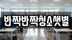 반짝반짝청소샛별
