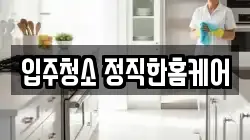 입주청소 정직한홈케어