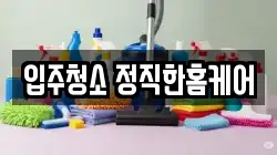 입주청소 정직한홈케어
