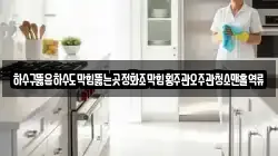 하수구뚫음하수도막힘뚫는곳정화조막힘횡주관오주관청소맨홀역류