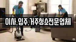 이사.입주.거주청소전문업체