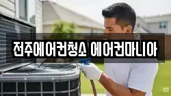 전주에어컨청소 에어컨마니아