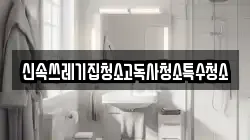 신속쓰레기집청소고독사청소특수청소