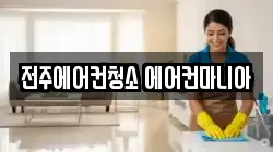 전주에어컨청소 에어컨마니아