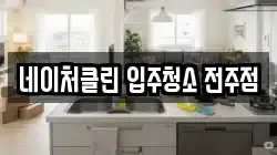 네이처클린 입주청소 전주점