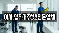 이사.입주.거주청소전문업체