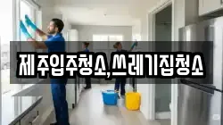 제주입주청소,쓰레기집청소