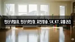 인터넷설치,인터넷신청,유선방송,SK,KT,유플러스