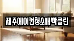 제주에어컨청소새싹클린