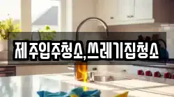 제주입주청소,쓰레기집청소