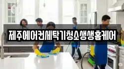 제주에어컨세탁기청소생생홈케어