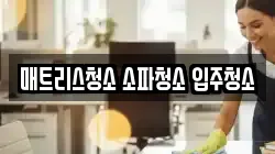 매트리스청소 소파청소 입주청소