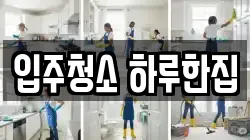 입주청소 하루한집