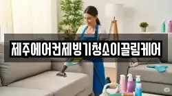 제주에어컨제빙기청소이끌림케어
