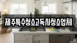 제주특수청소고독사청소업체