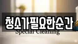 청소가필요한순간