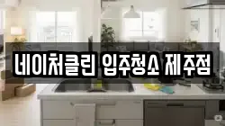 네이처클린 입주청소 제주점