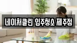 네이처클린 입주청소 제주점