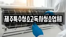 제주특수청소고독사청소업체