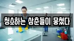 청소하는 삼춘들이 뭉쳤다