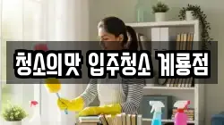 청소의맛 입주청소 계룡점