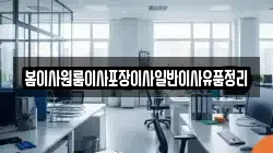 봄이사원룸이사포장이사일반이사유품정리