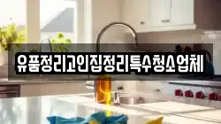 유품정리고인집정리특수청소업체