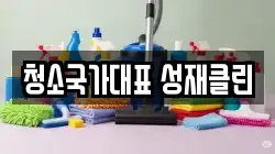 청소국가대표 성재클린