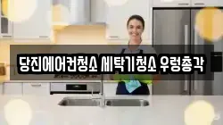 당진에어컨청소 세탁기청소 우렁총각