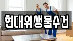 현대위생물수건