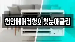 천안에어컨청소 첫눈애클린