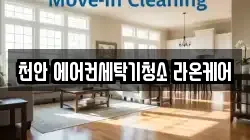 천안 에어컨세탁기청소 라온케어