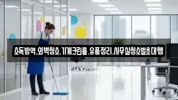 소독방역.외벽청소.기계크린룸.유품정리.사무실청소벌초대행