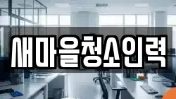 새마을청소인력