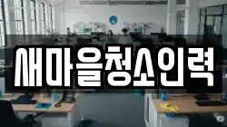 새마을청소인력