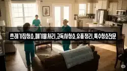 쓰레기집청소,폐기물처리,고독사청소,유품정리,특수청소전문