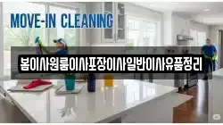 봄이사원룸이사포장이사일반이사유품정리
