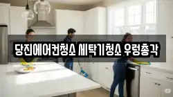 당진에어컨청소 세탁기청소 우렁총각